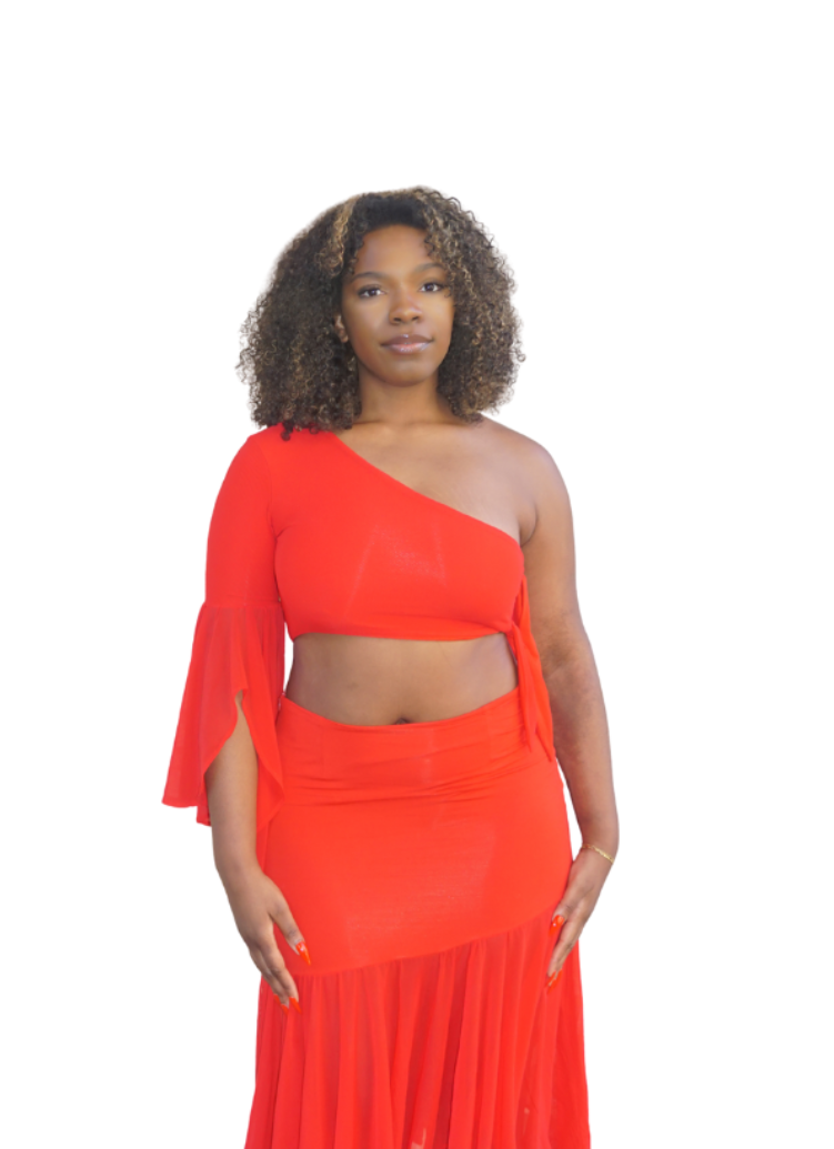 Sweetheart Set- Crimson