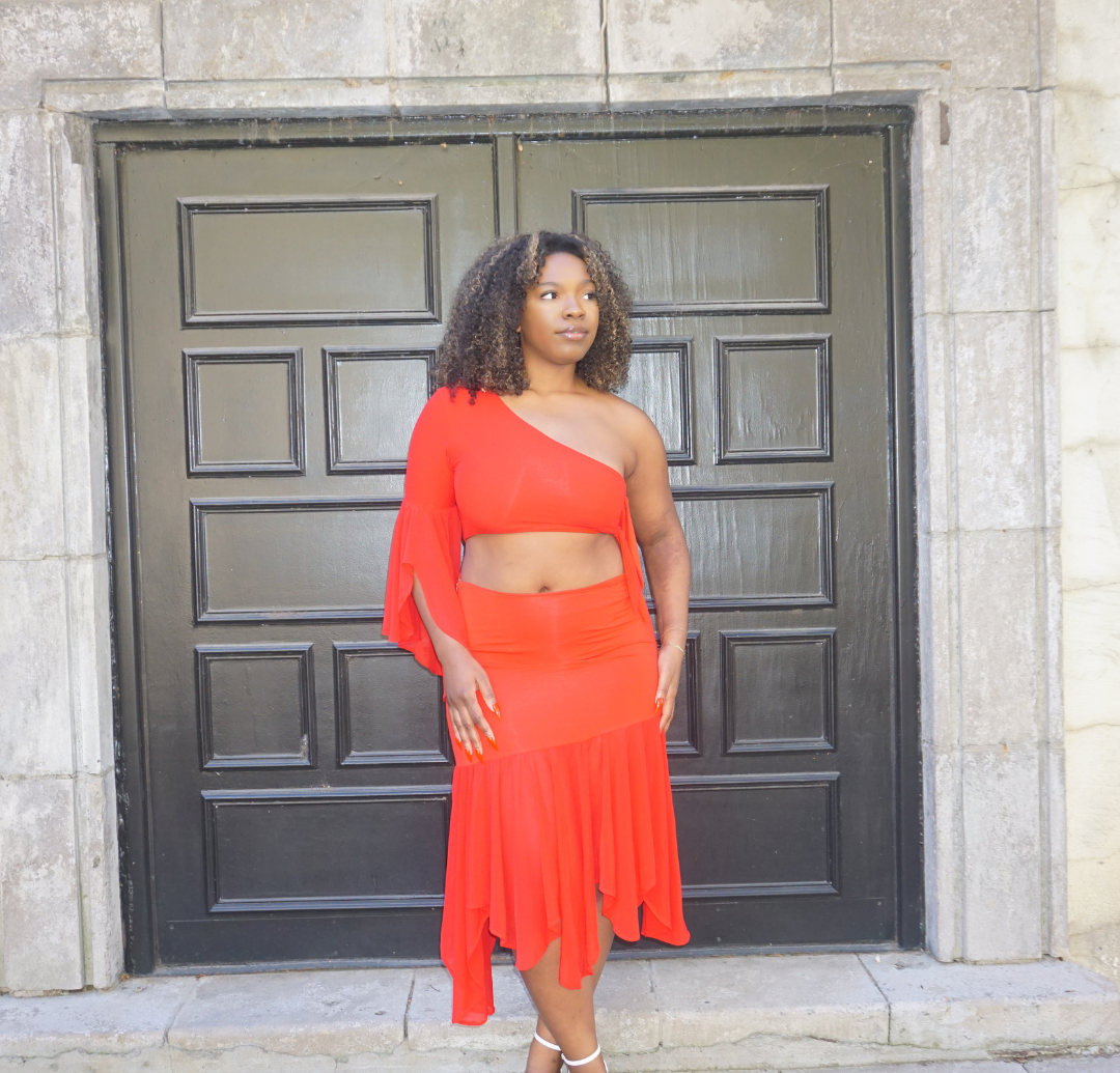 Sweetheart Set- Crimson