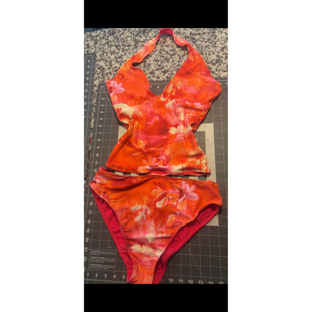 Orange Crush- Tankini