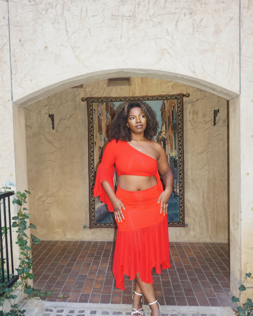 Sweetheart Set- Crimson